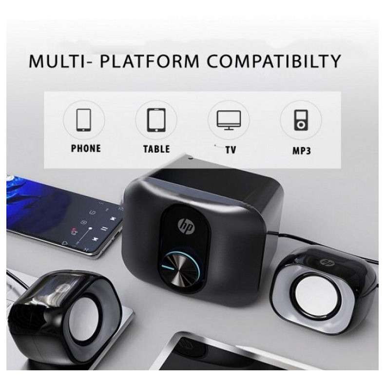 Акустична система 2.1 HP DHS-2111S, 6+5Вт, USB