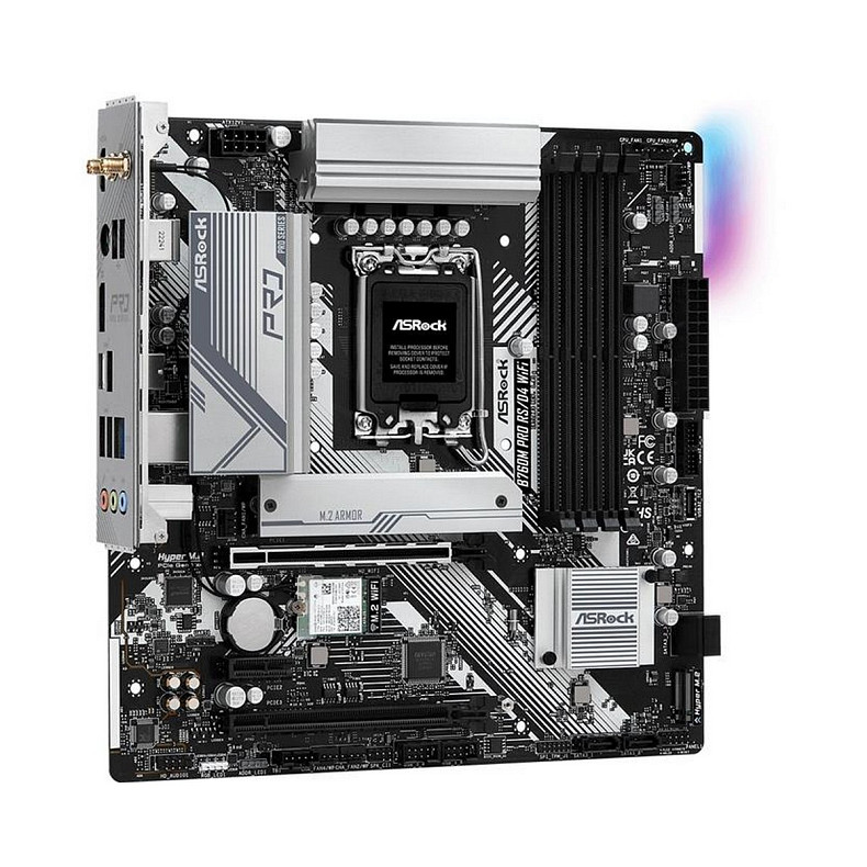 Материнська плата ASRock B760M Pro RS/D4 WiFi Socket 1700