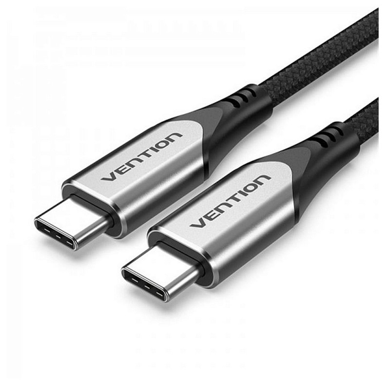 Кабель Vention USB-C - USB-C, 1 m, Grey (TAAHF)