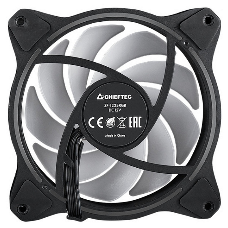 Вентилятор для корпуса 120mm Chieftec ZF-1225RGB PWM