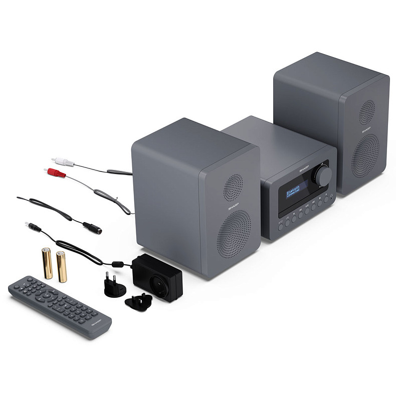 Музичний центр Sharp XL-B514(GY) Grey