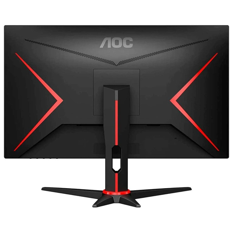 Монитор 23.8" AOC 24G2ZE/BK, IPS, 240Hz, 0.5ms, HDMI, DP, черный с красным