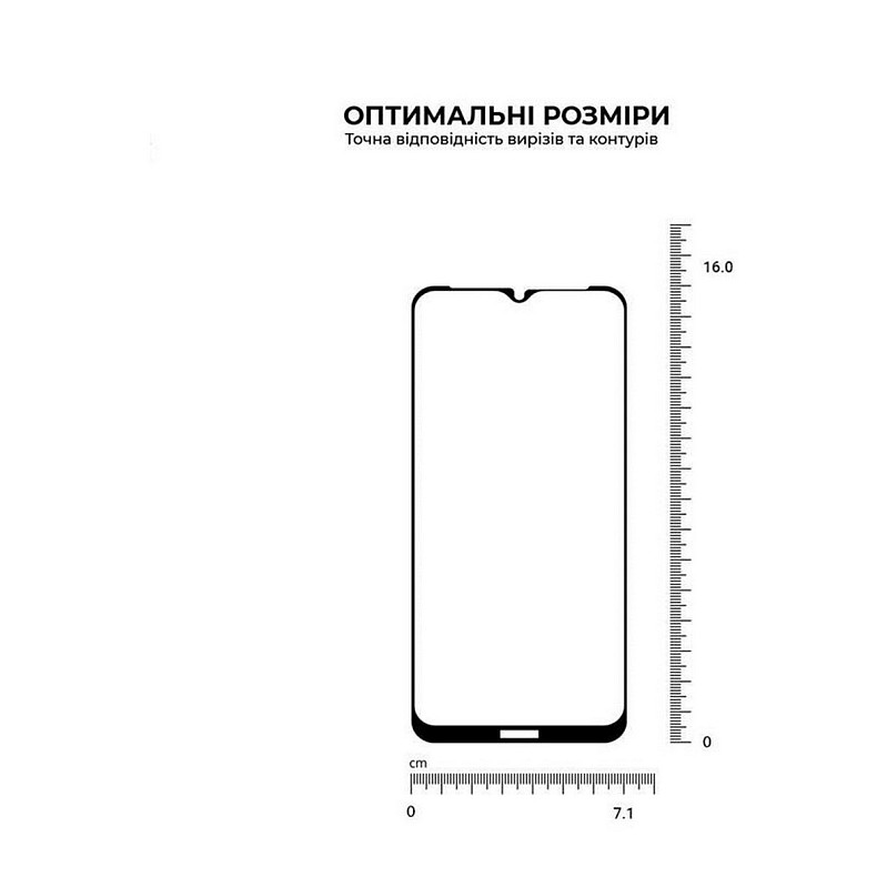 Защитное стекло BeCover для Nokia G10/G20 Black (706389)