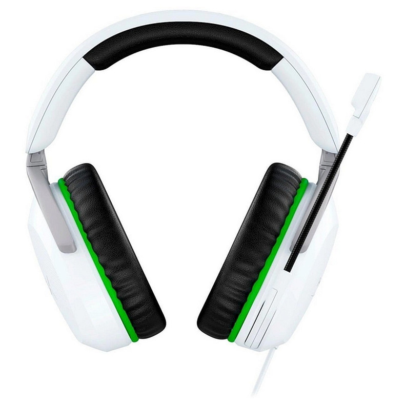 Гарнітура HyperX Cloud Stinger 2 Xbox, mini-jack, біло-зелений