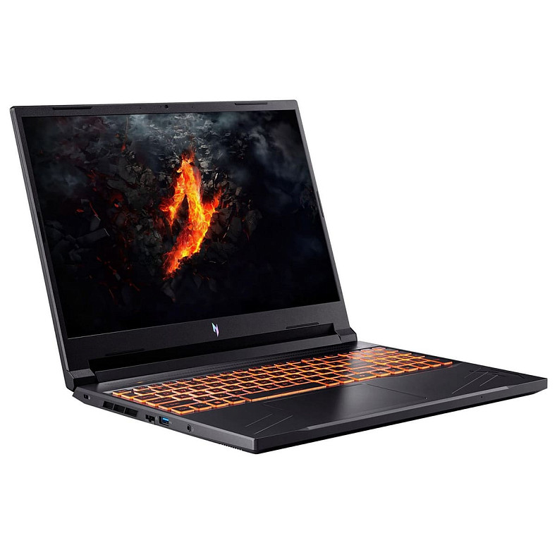 Ноутбук Acer Nitro V 16 ANV16-41 16" WUXGA IPS, AMD R5-8645HS, 16GB, F512GB, NVD4050-6, Lin, черный