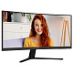 Монітор AOC 34" CU34B3E, UWQHD, VA, вигн., 120Гц, HDMI, DP
