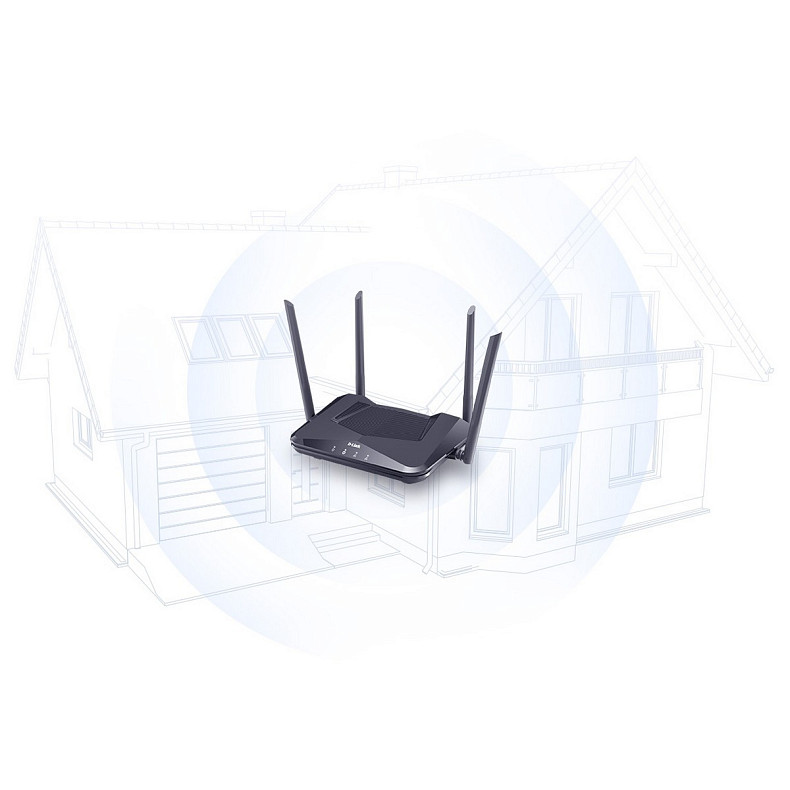 Wi-Fi Роутер D-Link DIR-X1530 AX1500