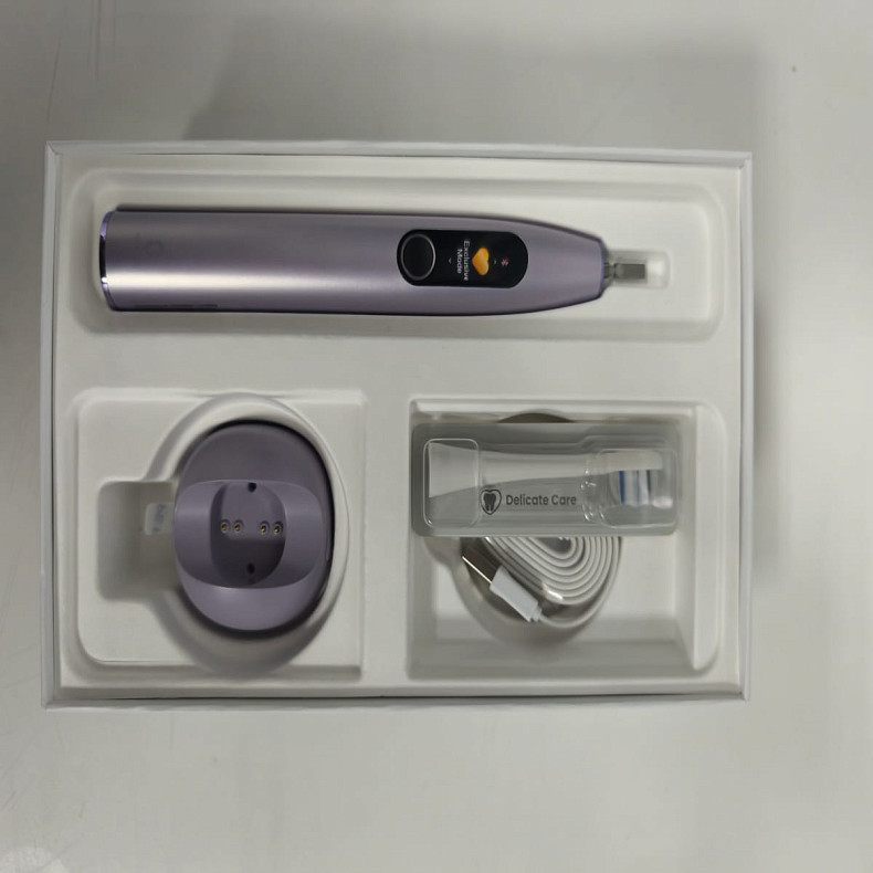 Электрическая зубная щетка Oclean X Pro Digital Electric Toothbrush Purple - Поврежденная упаковка