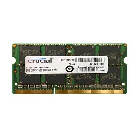 ОЗУ SO-DIMM DDR3L 8GB/1600 Crucial (CT102464BF160B.M16FP)