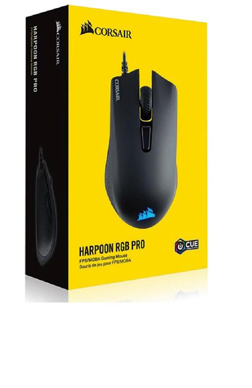 Мышка Corsair Harpoon RGB Pro Black (CH-9301111-EU) USB