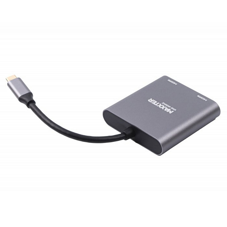 Адаптер-переходник USB-C на 2 HDMI (2 независимых экрана)