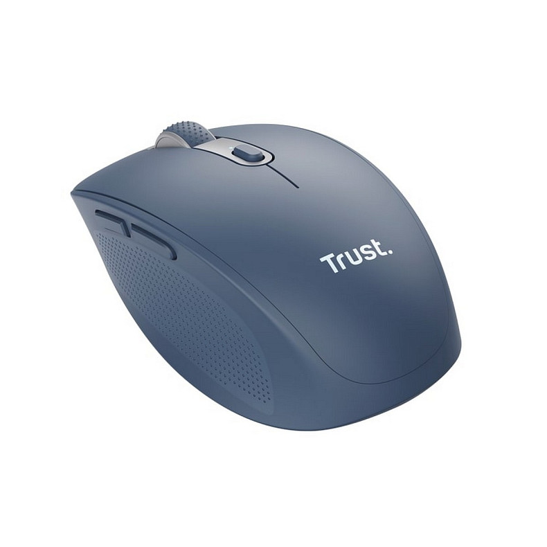 Мышь Trust OZZA compact, BT/WL/USB-A, синий