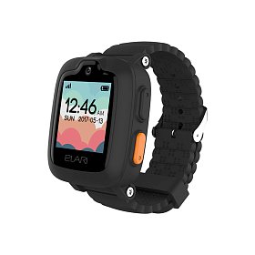 Детские смарт-часы с GPS Elari KidPhone 3G Black - черные