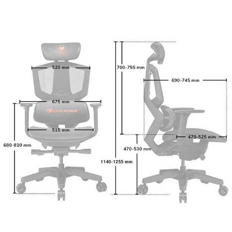 Комп'ютерне крісло для геймера Cougar Argo One Black