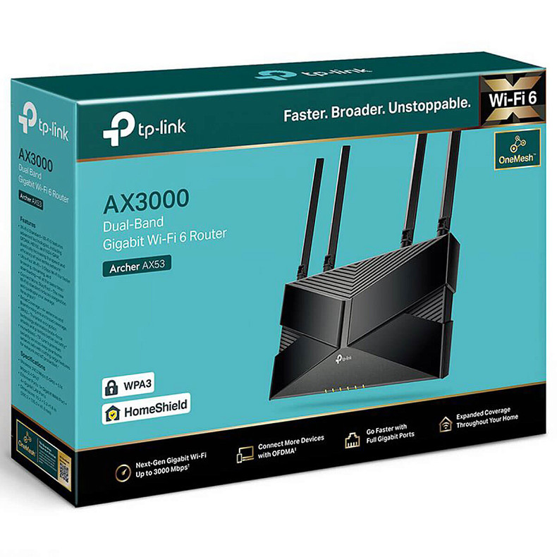 Wi-Fi Роутер TP-Link Archer AX53