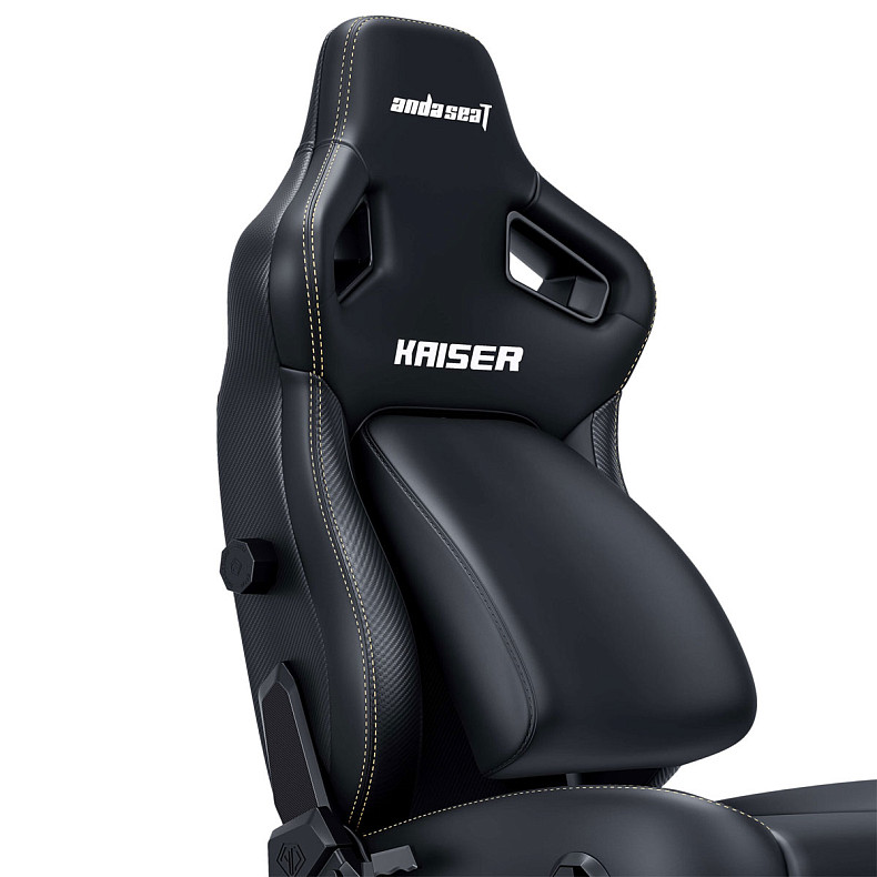 Кресло игровое Anda Seat Kaiser 4 Black PVC Size XL