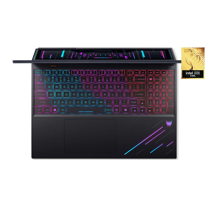 Ноутбук Acer Predator Helios 16 PH16-73 16" OLED, Intel U9-275HX, 64GB, F2TB, NVD5090-24, Win11P, чо