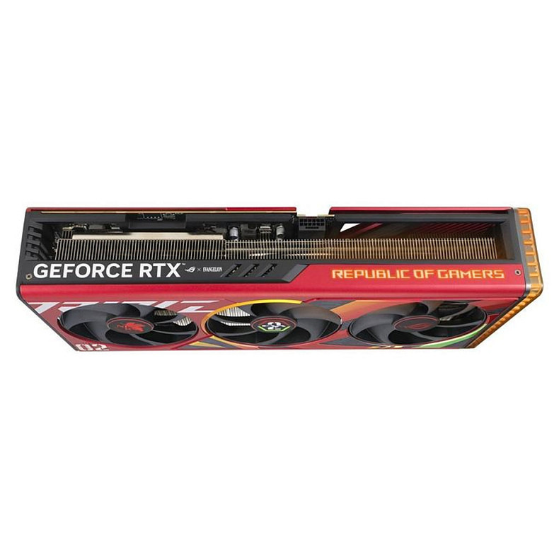 Видеокарта Asus GeForce RTX 4090 24GB GDDR6X ROG Strix OC EVA-02 Edition (ROG-STRIX-RTX4090-O24G-EVA-02-E