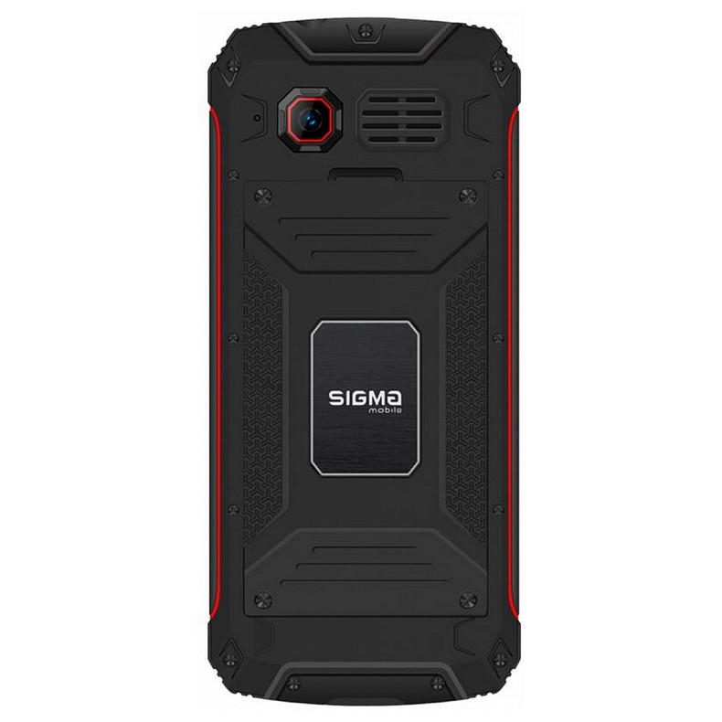 Мобільний телефон Sigma mobile X-treme PR68 Dual Sim Black/Red (4827798122129)_