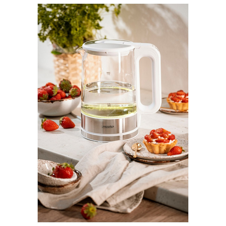 Электрочайник Mesko MS 1301 white