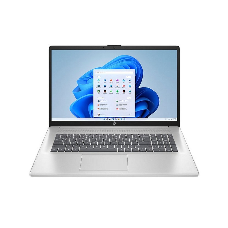 Ноутбук HP 17-cp2043ua 17.3" FHD IPS AG, AMD R3-7320U, 8GB, F512GB, UMA, Win11, сріблястий