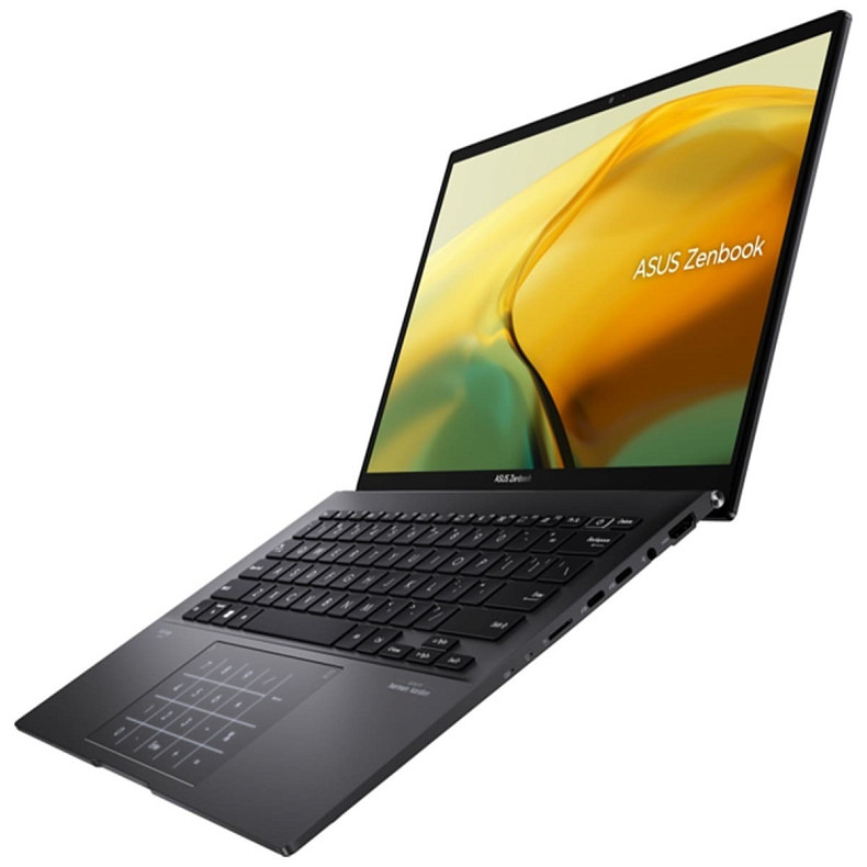 Ноутбук ASUS Zenbook 14 UM3402YA-KP698 14" WQXGA IPS, AMD R5-7530U, 16GB, F1TB, UMA, NoOS, Чорний