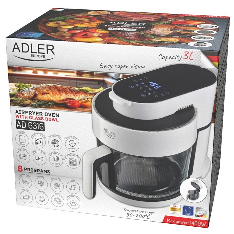 Мультипіч Adler AD 6316 White