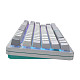 Клавіатура Dark Project ALU87 Daylight White/Grey (DPKB_DAYLIGHT_87_ANSI_UA)
