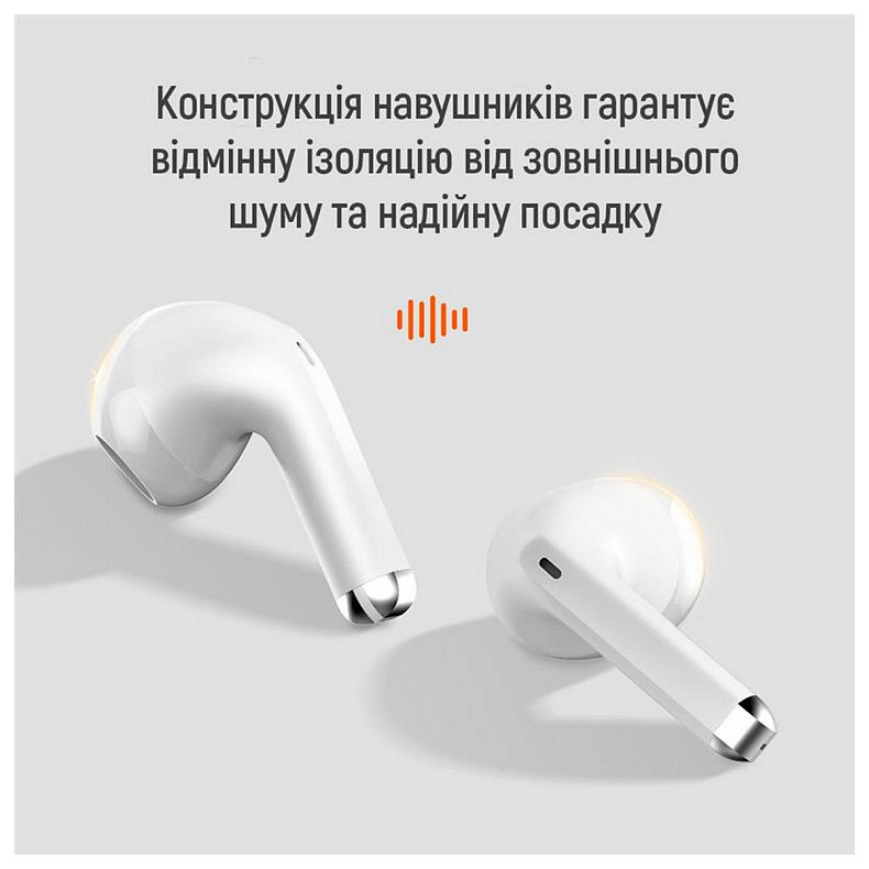 Наушники СolorWay Slim TWS-2 Earbuds White (CW-TWS2WT)