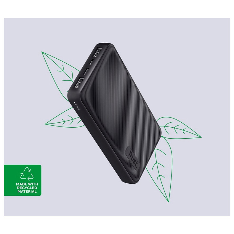 Универсальная мобильная батарея Trust Primo ECO 20000 mAh Black