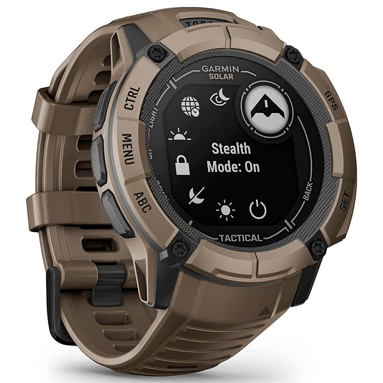 Спортивные часы GARMIN Instinct 2x Solar Tactical Coyote Tan