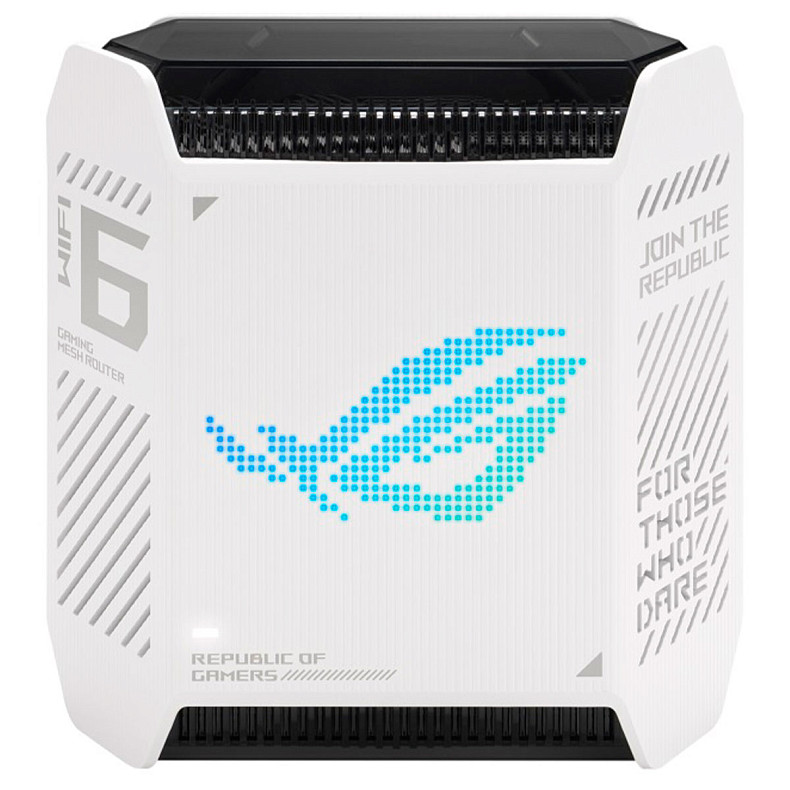 Wi-Fi Роутер Asus ROG Rapture Gaming Mesh System GT6 White 1pk (GT6-W-1-PK/90IG07F0-MU9A30)