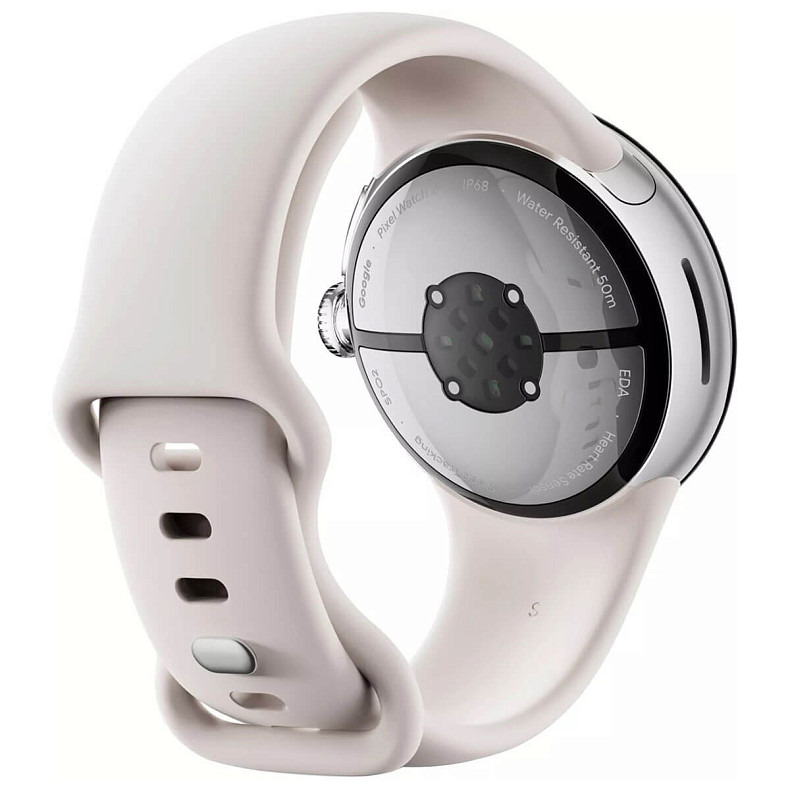 Смарт-часы Google Pixel Watch 2 Wifi Silver Case/Porcelain Band