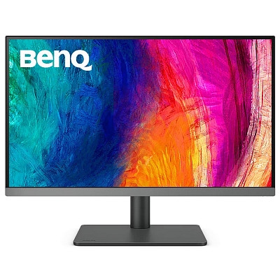 TFT 27" BenQ PD2706U, 4K UHD, IPS, 99% sRGB, HDR10, HDMI, DP, USB-C, USB-hub, HAS, колонки