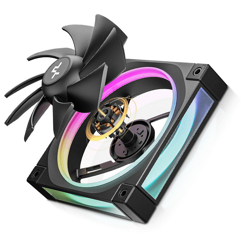 Система водяного охлаждения DeepCool LQ360 Ultra ARGB Black (R-LQ360-BKASMC-G-1)