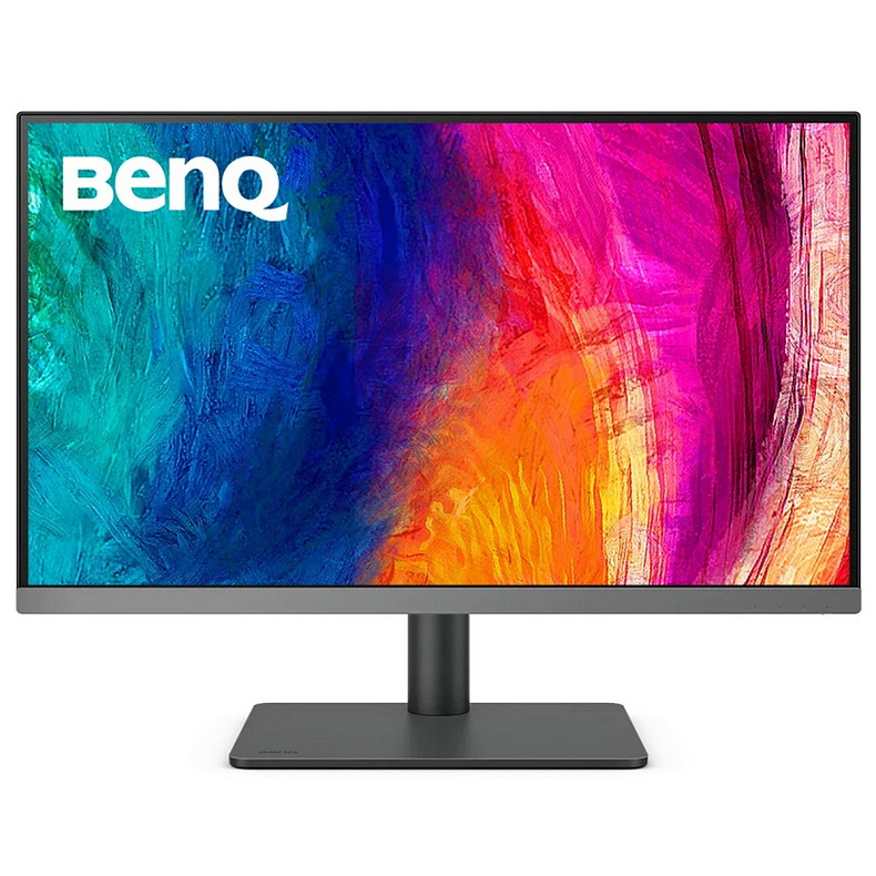 TFT 27" BenQ PD2706U, 4K UHD, IPS, 99% sRGB, HDR10, HDMI, DP, USB-C, USB-hub, HAS, колонки