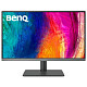 TFT 27" BenQ PD2706U, 4K UHD, IPS, 99% sRGB, HDR10, HDMI, DP, USB-C, USB-hub, HAS, колонки