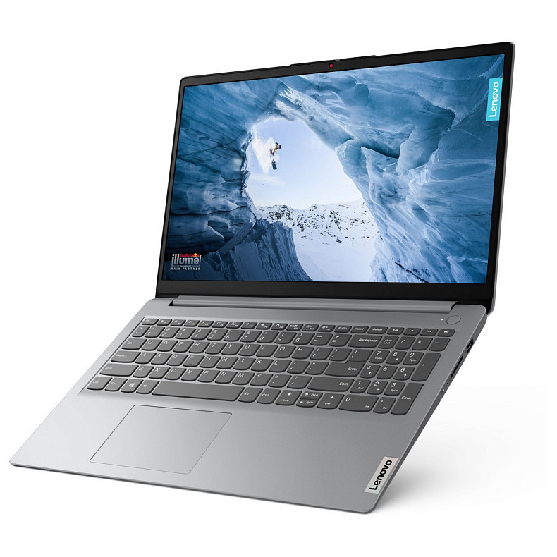 Ноутбук Lenovo IdeaPad 1-15IAU7 15.6" FHD IPS AG, Intel i5-1235U, 16GB, F512GB, UMA, DOS, сірий