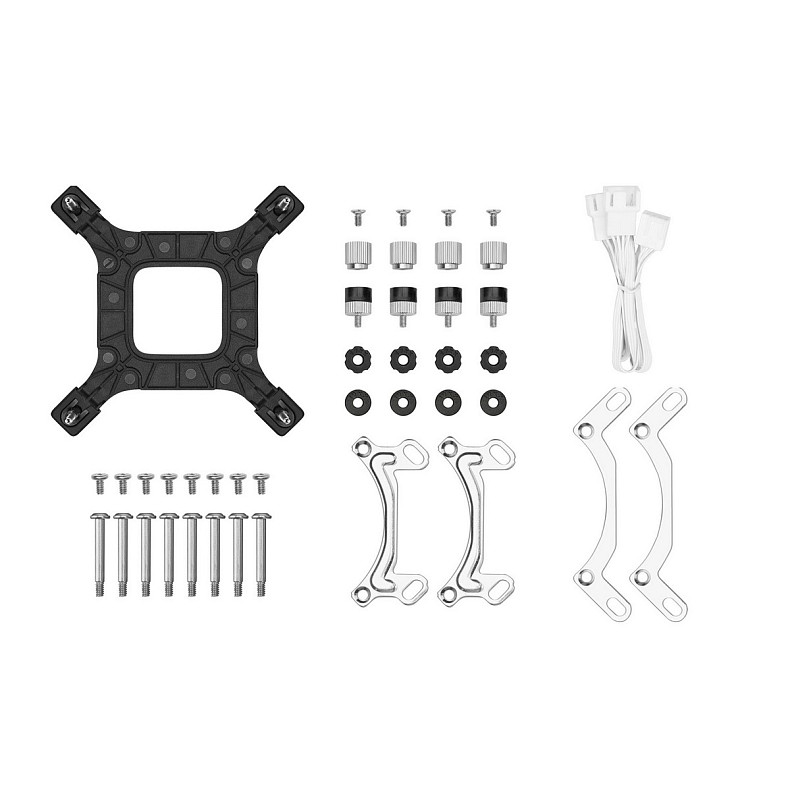 Система водяного охлаждения DeepCool LE240 WH V2 (R-LE240-WHAMMN-G-2)