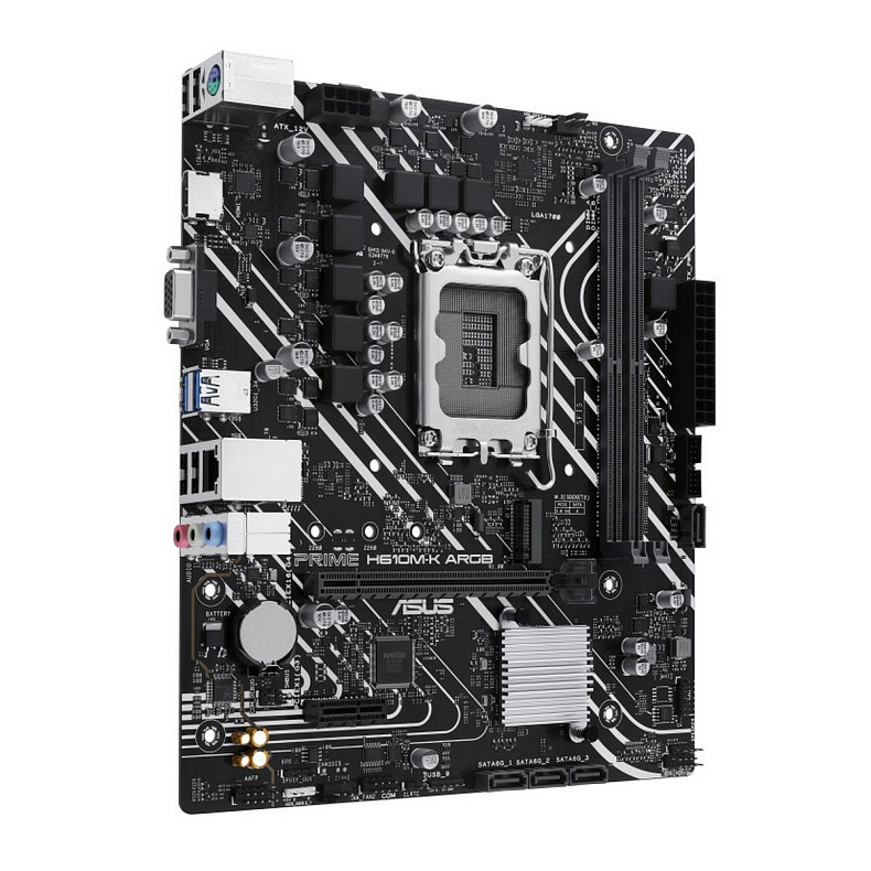 Материнская плата Asus Prime H610M-K ARGB Socket 1700