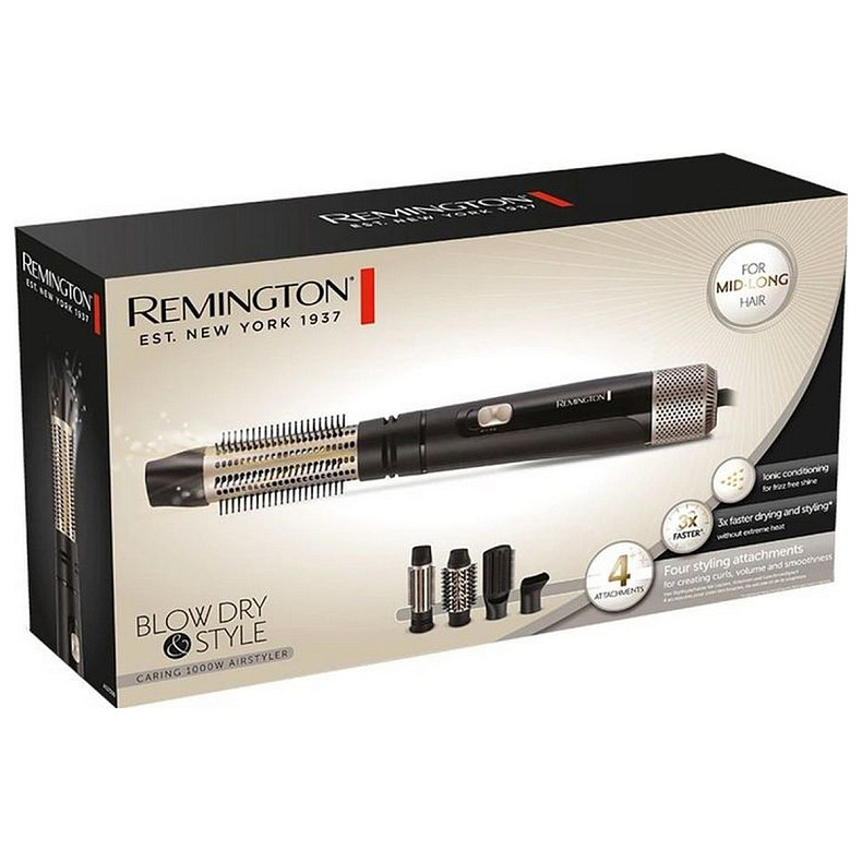 Фен-щетка Remington Blow Dry and Style Caring AS7500