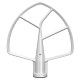 Кухонная машина KitchenAid Heavy Duty 5,2 л 5KSM55SXXEWH с подъемной чашей, белый