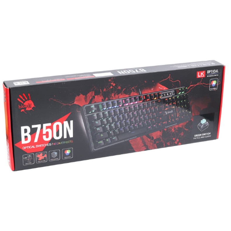 Клавіатура Bloody B750N Bloody (Destiny)