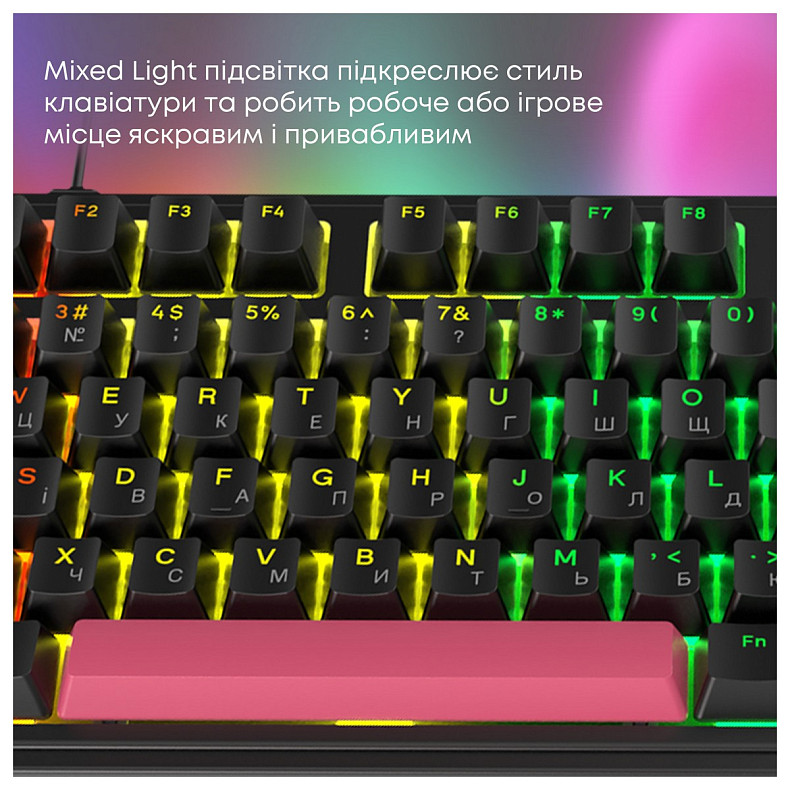 Клавиатура Ajazz AK980 Red Switch Black USB-C (AK980-R-BR)