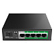 Коммутатор Netis P106GC 4xGE PoE+, 1xGE Uplink, 1xGE SFP, неуправляемый