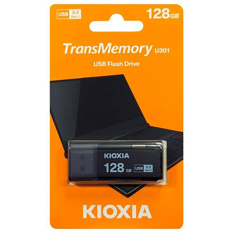 Флеш-накопитель Kioxia USB3 128GB (LU301K128GG4)
