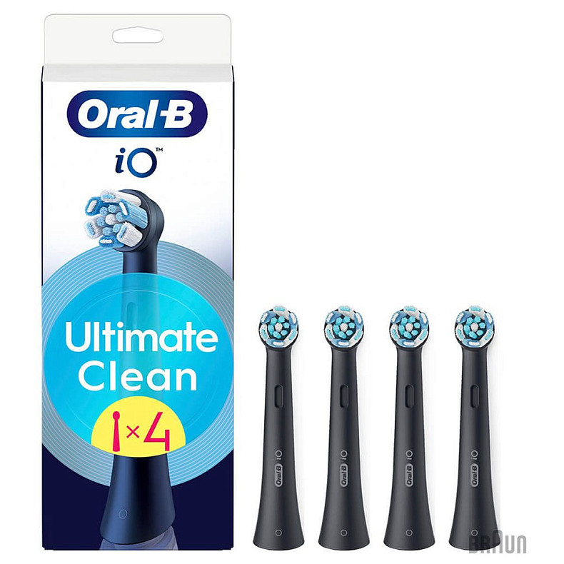 Насадка для електричної зубної щітки Braun Oral-B iO RB CBF-4 Ultimate Clean (4)