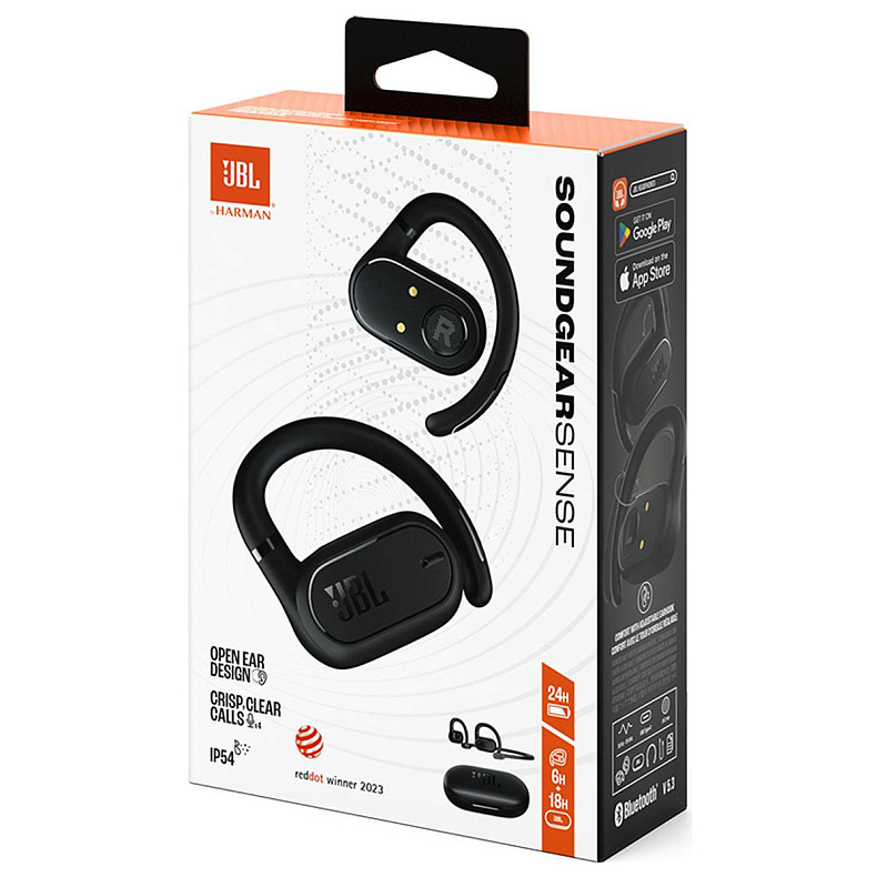 Наушники JBL Soundgear Sense Black (JBLSNDGEARSNSBLK)