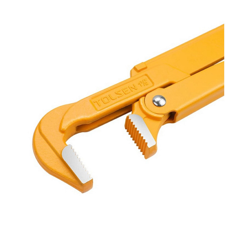 Ключ трубний Tolsen Профі, 90°, робочий діапазон 0-25мм, 320мм (10251)