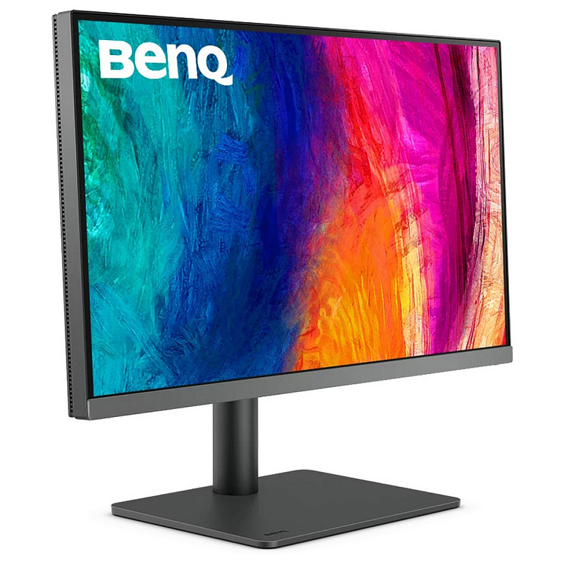 TFT 27" BenQ PD2706U, 4K UHD, IPS, 99% sRGB, HDR10, HDMI, DP, USB-C, USB-hub, HAS, колонки